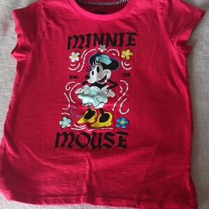 Disney Minnie Mouse Red Kids T-Shirt